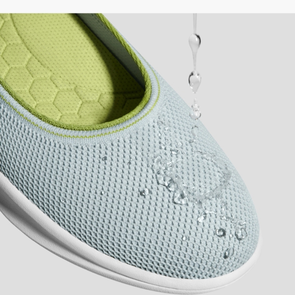 VIVAIA Green and Blue Sneakers with Knit Upper - Picture 16 of 16